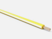 14 GA GXL WIRE WHITE/YELLOW